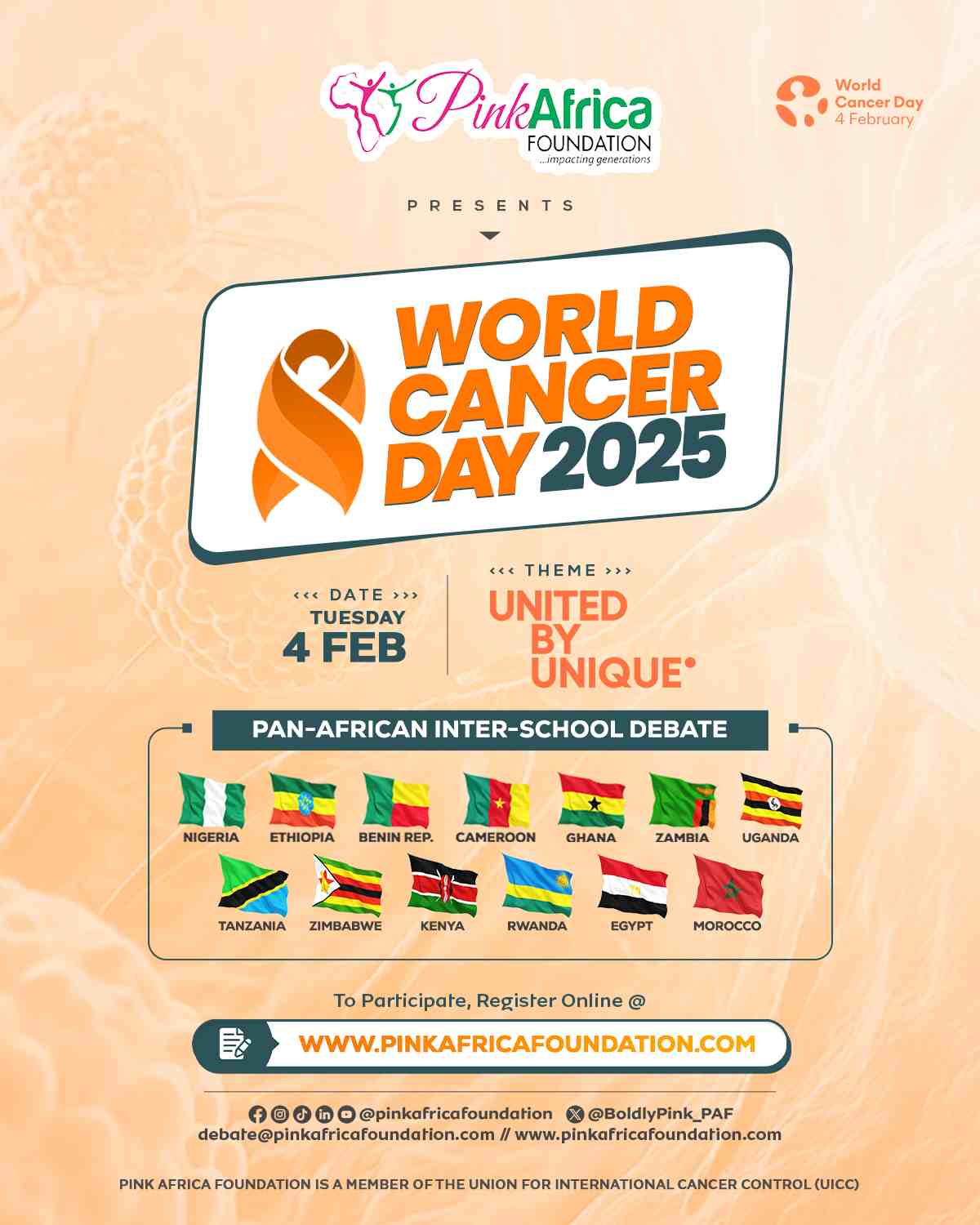 Pan-African Inter-School Debate on Cancer 2025